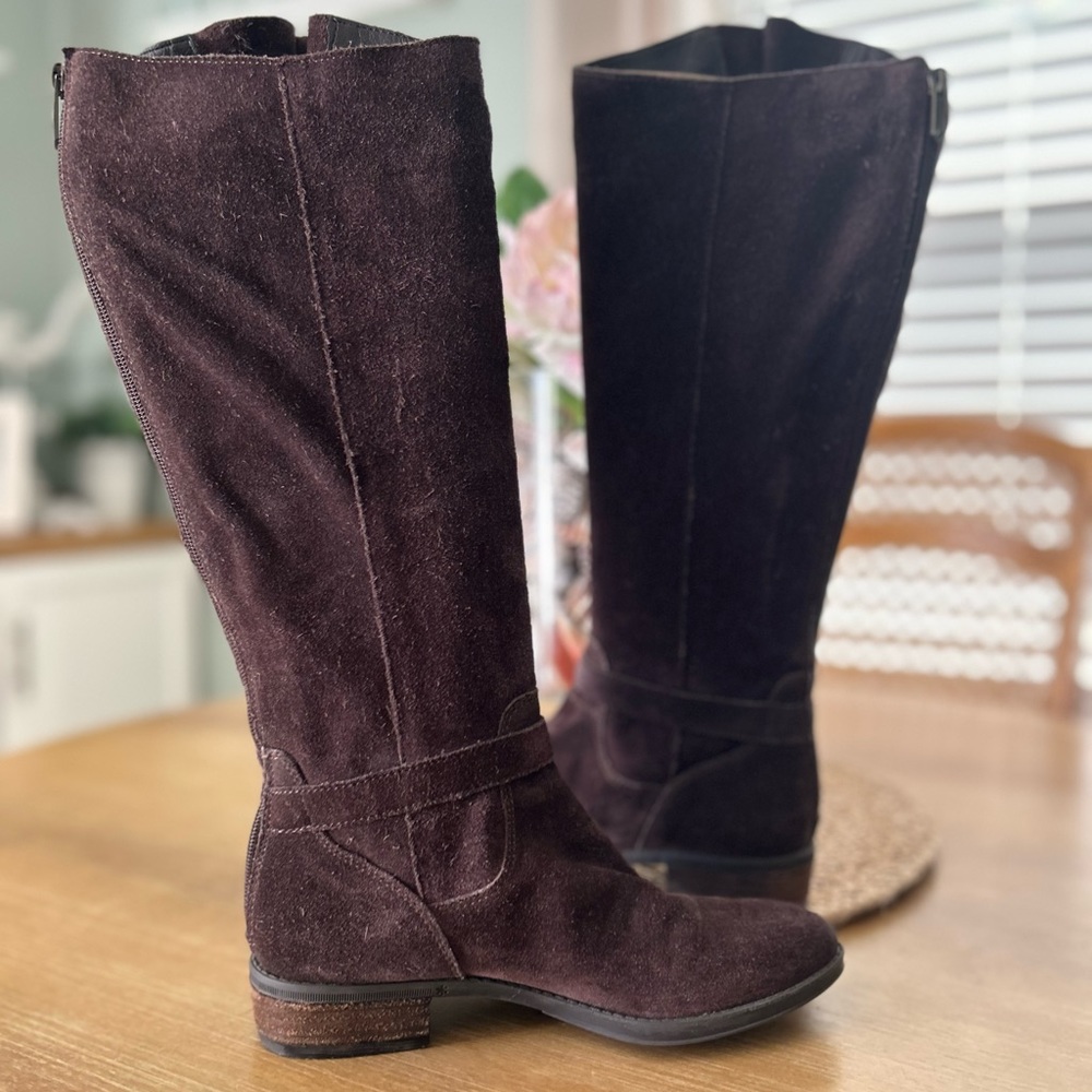 Sam Edelman Suede Riding Boots - Picture 4 of 7